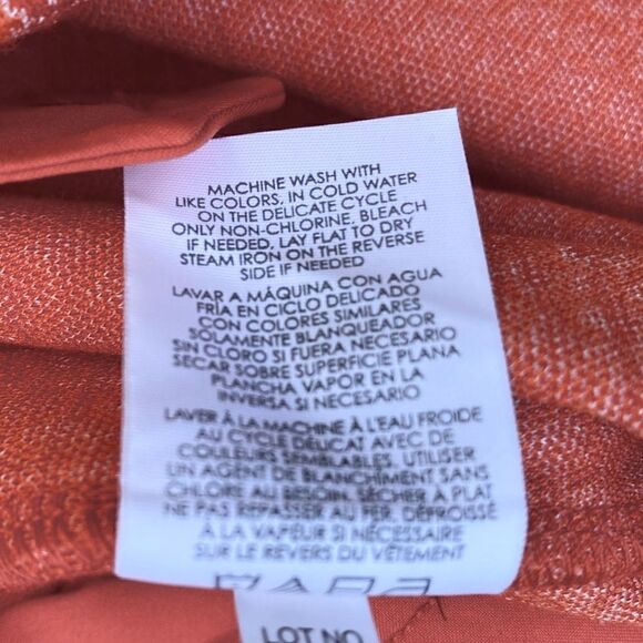 Cabi Orange Matchmaker Skort Style #6360 Tiger Lily. Size 4. NWOT. - Picture 10 of 10